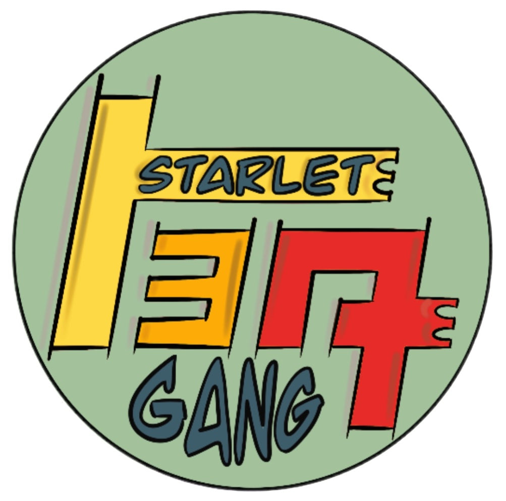 Starlet gang sticker