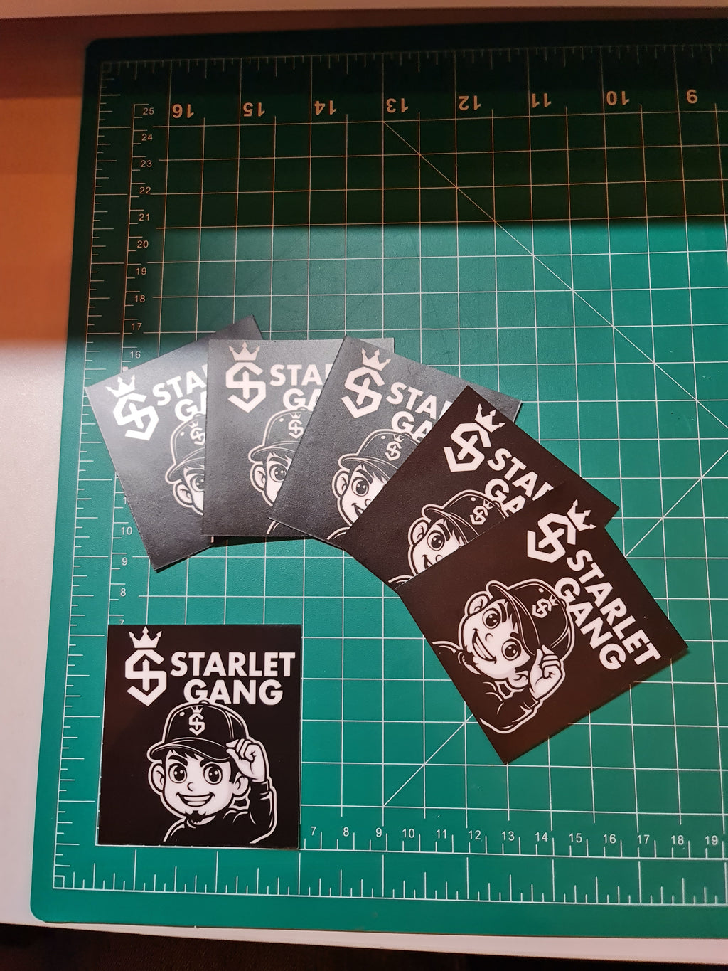 Starlet gang sticker