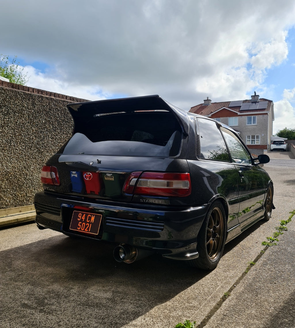 Number plate tilted brackets EP82