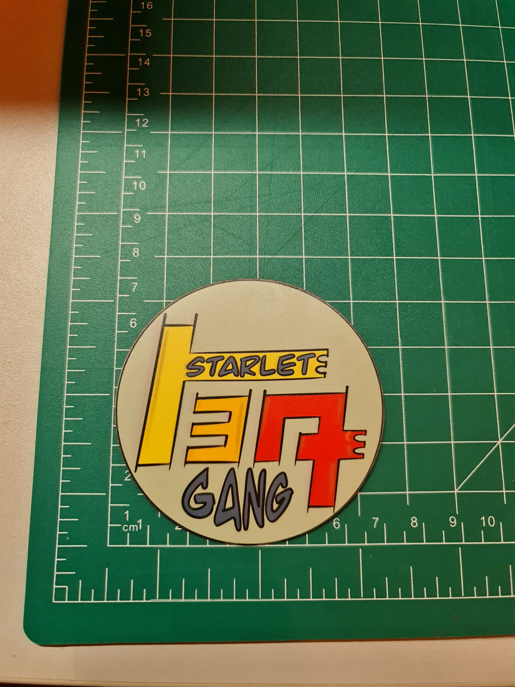 Starlet gang sticker